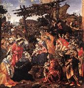 LIPPI, Filippino Adoration of the Magi sg Spain oil painting reproduction